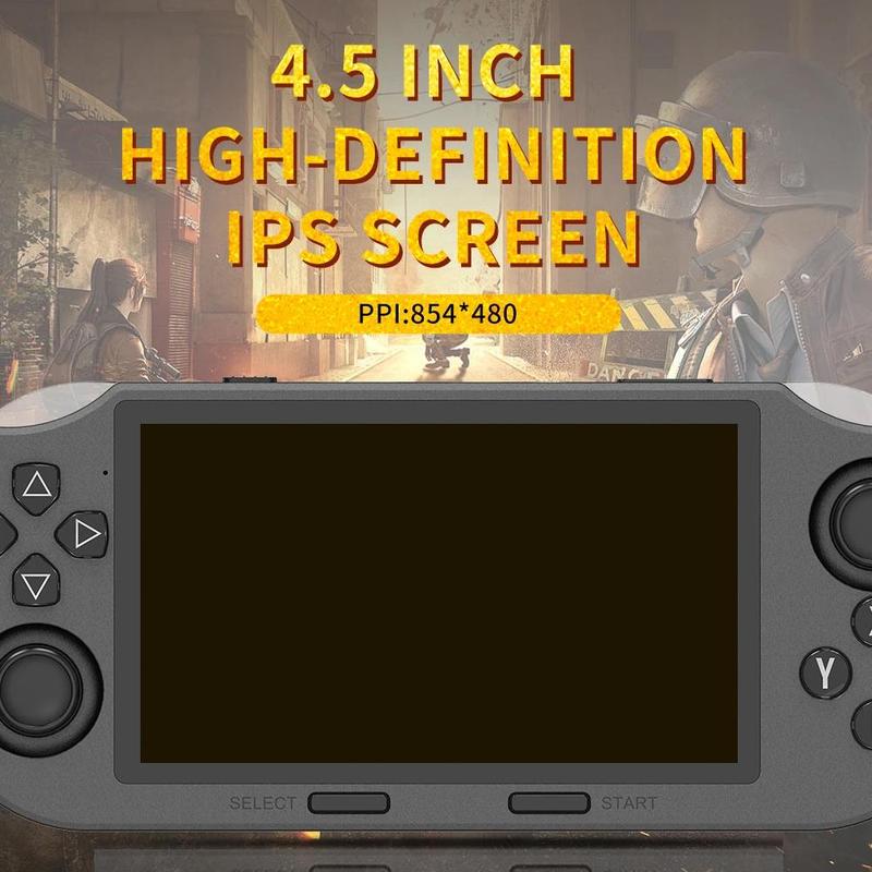 Retro Handheld Console – 4.5" IPS, Wireless, Portable Gift 64G