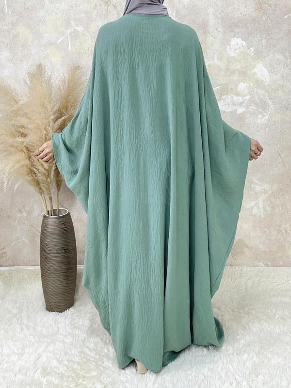 Modest Long Sleeve Dress for Daily Wear, All-Season Islamic Clothing