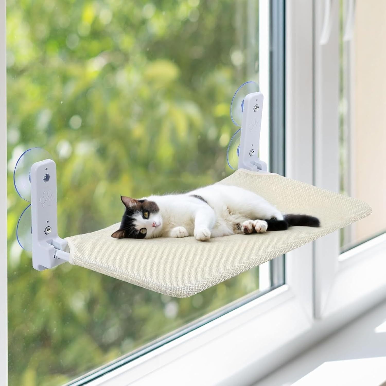 Hot Sale,Foldable scarless suction cup cat hammock